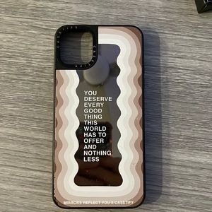 Casetify IPhone 11 Pro Max mirror phone case